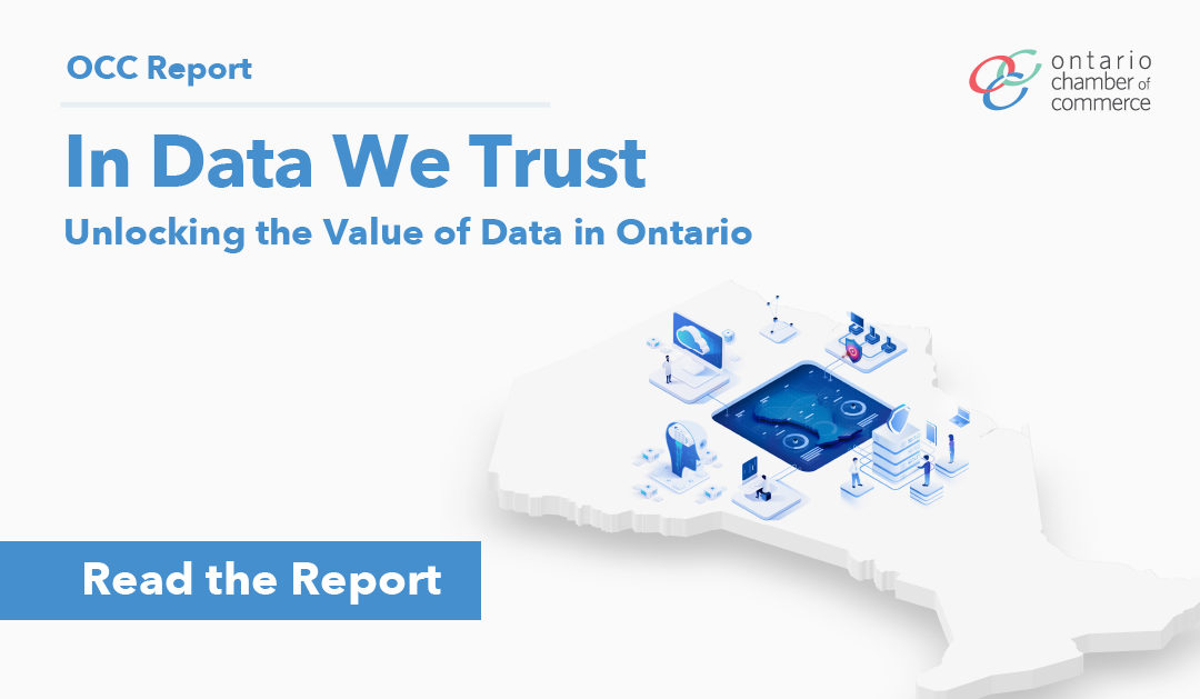Data Innovation Critical to Ontario’s Economic and Social Well-Being