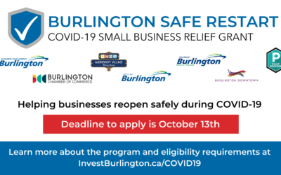 Team Burlington Announces the Burlington Safe Restart Program