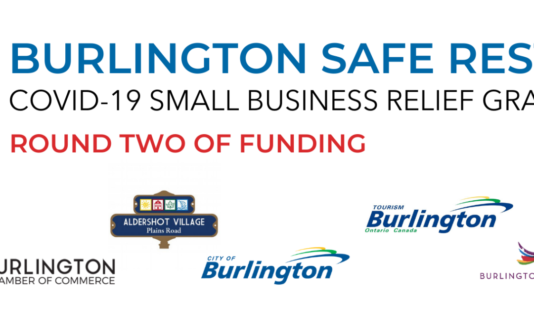 Second Round of Burlington Safe Restart Funding Recipients Announced