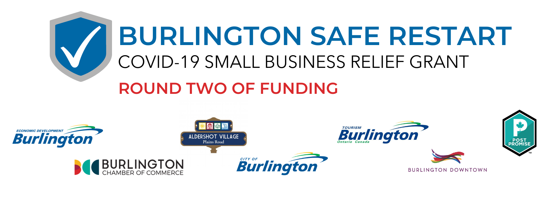 Second Round of Burlington Safe Restart Funding Recipients Announced