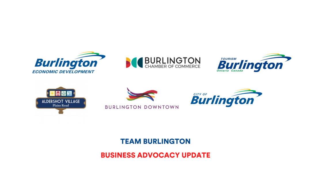 City of Burlington and Team Burlington calling for increased supports for restaurants and hospitality industry